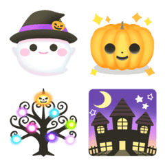 [LINE絵文字] 怖さ0%ハロウィン絵文字の画像