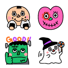 [LINE絵文字] 色々絵文字“秋＆ハロウィンだよ”の画像