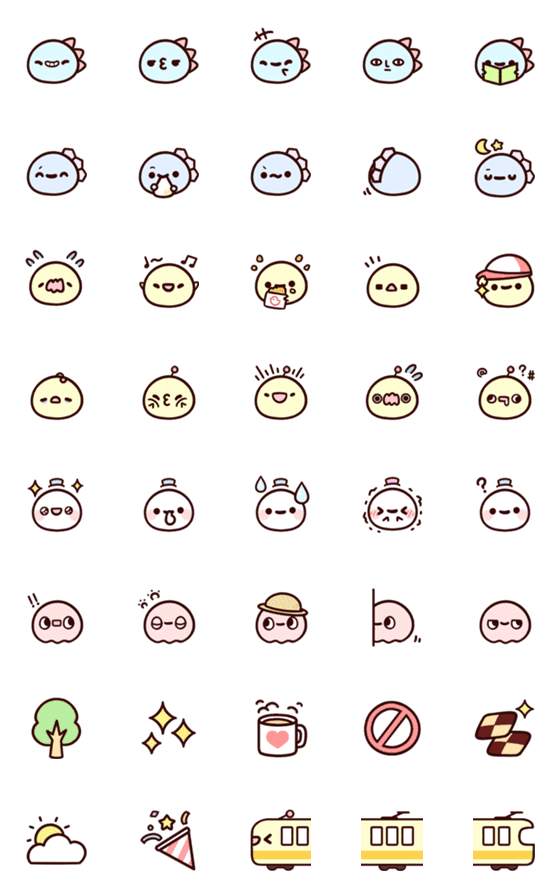 [LINE絵文字]Seed emoji4の画像一覧