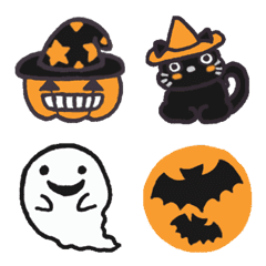 [LINE絵文字] 楽しく使えるハロウィーン絵文字セットの画像