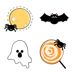 [LINE絵文字] Cute Halloween itemsの画像