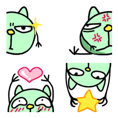 [LINE絵文字] Wasabi catの画像