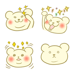 [LINE絵文字] えもくまの画像