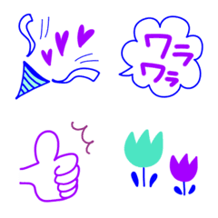 [LINE絵文字] ぱーぶるー！！の画像