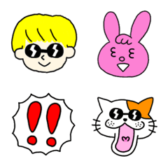 [LINE絵文字] Faah and animals Emojiの画像