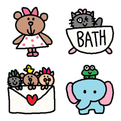 [LINE絵文字] Lilo friends emoji3の画像