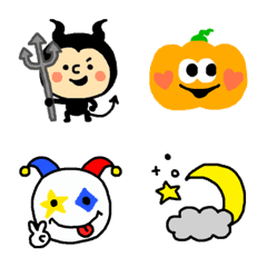 [LINE絵文字] ハロウィン★日常絵文字の画像