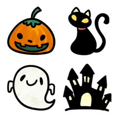 [LINE絵文字] ハロウィン絵文字 87worldの画像