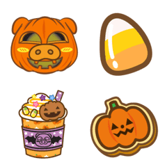 [LINE絵文字] Halloween Pigの画像