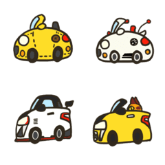 [LINE絵文字] 個性豊かな車たちの絵文字の画像