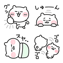 [LINE絵文字] くまちの画像