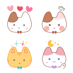 [LINE絵文字] Little Triplet Cats (version2)の画像