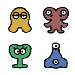 もんすたーのえもじ4の絵文字メイン画像