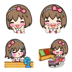 [LINE絵文字] Mimi Daily Emoji Ver.IIの画像