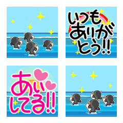 [LINE絵文字] サーフィン！3の画像