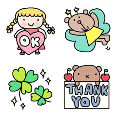 [LINE絵文字] children emoji88の画像