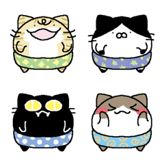 [LINE絵文字] まるっとねこの画像