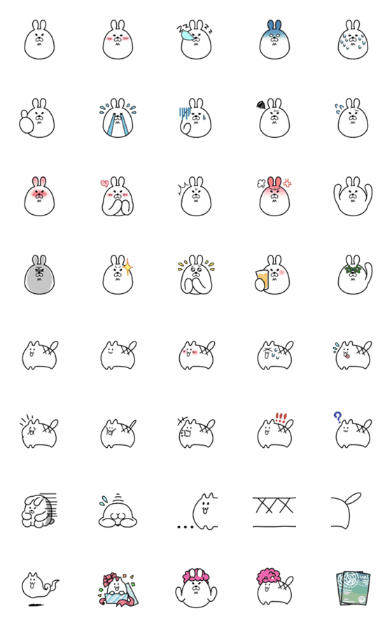 [LINE絵文字]おもちーの絵文字の画像一覧