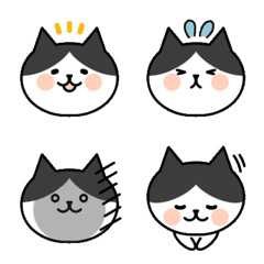 [LINE絵文字] ゆるねこの絵文字①の画像