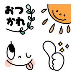 [LINE絵文字] 【毎日使える絵文字】の画像