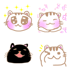 [LINE絵文字] かわいいねこさんの画像