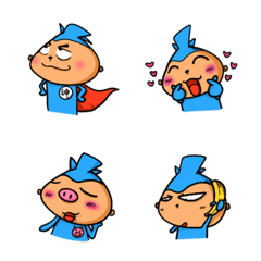 [LINE絵文字] MonkeyBinBin Emoji 1の画像