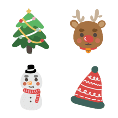 [LINE絵文字] Some Cute Christmas Emojiの画像