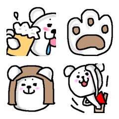 [LINE絵文字] SHIROKUMA taroの画像