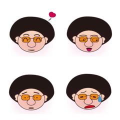 60's Funky girlの絵文字メイン画像