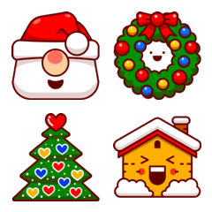 [LINE絵文字] クリスマス大好き・絵文字の画像