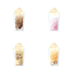 [LINE絵文字] Delicious Milkshake : Iの画像