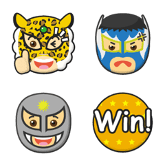 [LINE絵文字] プロレス マスクマン 絵文字 Part4の画像