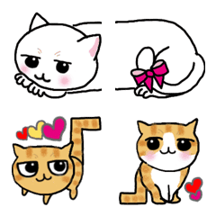 [LINE絵文字] ねこだらけの絵文字の画像