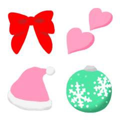 [LINE絵文字] ポップで可愛い♥️カラフル クリスマスの画像