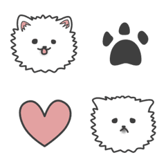 [LINE絵文字] My Pomeranian ＆ Meの画像