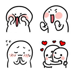 [LINE絵文字] Fun ＆ Cute Action Emojiの画像