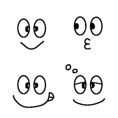 ボールペン♡使えるシンプルな絵文字3の絵文字メイン画像