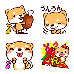 [LINE絵文字] 柴犬の絵文字1の画像
