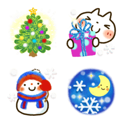 [LINE絵文字] ❄冬にやさしい絵文字❄の画像