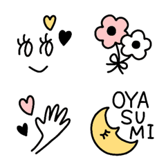 [LINE絵文字] オトナ可愛い♡emoji2の画像