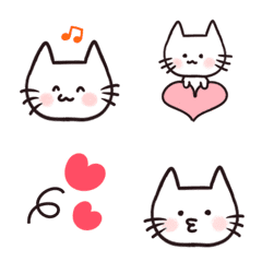 [LINE絵文字] ねこ♡可愛い絵文字♡の画像