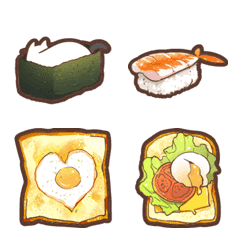[LINE絵文字] MixFlavor's food emoji: Springの画像