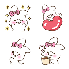 [LINE絵文字] ちーうさ 絵文字の画像