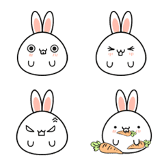 [LINE絵文字] Feels like rabbit,(@3@)の画像