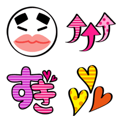 [LINE絵文字] 糸目たらこくちびるおじさんの画像