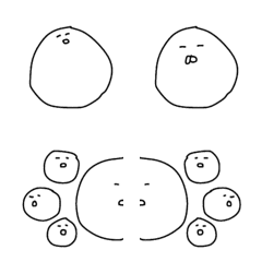 可愛くない絵文字3の絵文字メイン画像