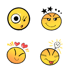 [LINE絵文字] Emoticons come crazy 01の画像