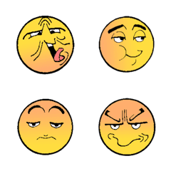 [LINE絵文字] Emoticons come crazy 05の画像