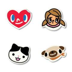 [LINE絵文字] Emoji Sticker Paperの画像