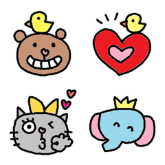 [LINE絵文字] Lilo friends emoji7の画像